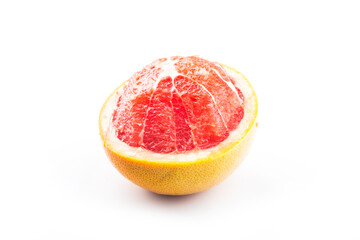 Grapefruit isolated on white background
