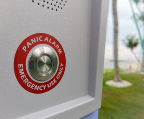 this is an image of panic alarm button.
