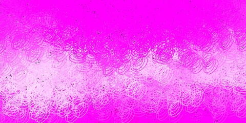 Dark pink vector texture with disks.