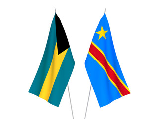 Democratic Republic of the Congo and Commonwealth of The Bahamas flags