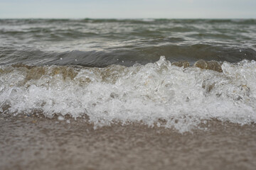 small waves at the beach