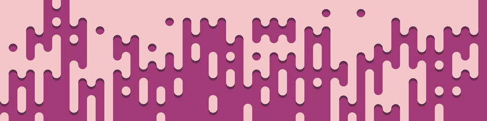 Abstract Rounded Color Lines halftone transition background illustration