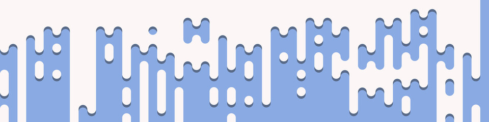 Abstract Rounded Color Lines halftone transition background illustration