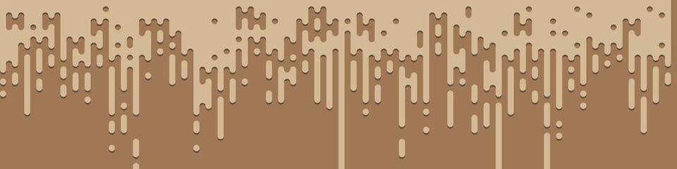 Abstract Rounded Color Lines halftone transition background illustration