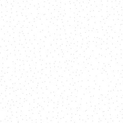 Vector illustration of seamless black dot pattern isolated on white background. Wallpaper, paper, fabric, textile design.