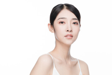 Portrait Of Beautiful Woman in Studio