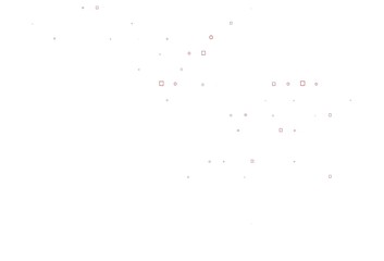 Light Red vector layout with circle spots, cubes.