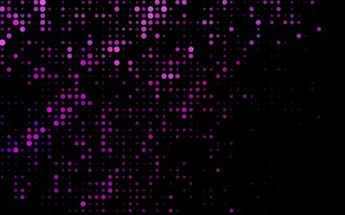 Dark Pink, Blue vector texture with disks. Blurred decorative design in abstract style with bubbles. Design for posters, banners.