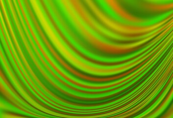 Light Green vector template with lava shapes.