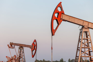 Oil pump. The equipment for oil production