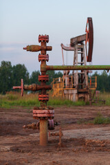 Oil pump. The equipment for oil production