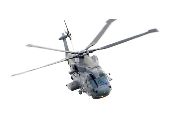 Zelfklevend Fotobehang Helikopter Britse marine anti-submarine warfare (ASW) helikopter