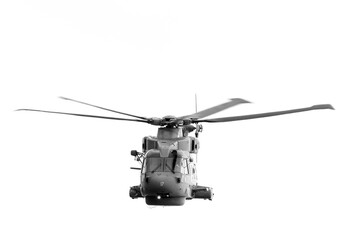 British navy anti-submarine warfare (ASW) helicopter © burnstuff2003