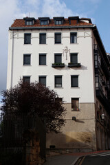 Building in a neighborhood of Bilbao