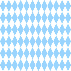 Oktoberfest Banner in bayrischen Farben mit Rautenmuster. Oktoberfest Cover. Bavaria flag Oktoberfest. Bavarian German Germany culture festival concept