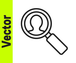 Black line Medical analysis icon isolated on white background. Medicine help. Pharmacy medication symbol. Vector Illustration.