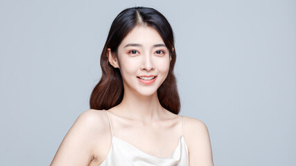 Portrait Of Beautiful Woman in Studio