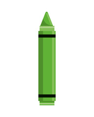 crayon school supply isolated icon