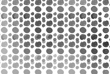 Light Silver, Gray vector backdrop with bent lines.