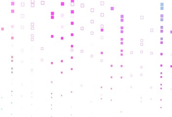 Light Pink vector texture with rectangular style.