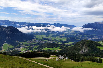 Beautiful apline panorama, Berchtesgaden, Germany