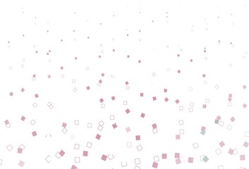 Light Pink vector template with square style.