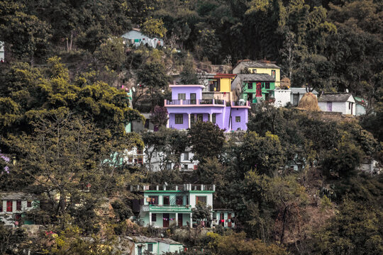 Uttrakhand, chand khet village house