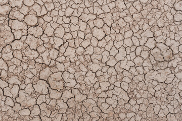 top view of soil break texture for background