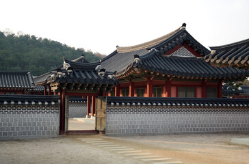 Obraz premium South Korea Suwon Hwaseong Fortress