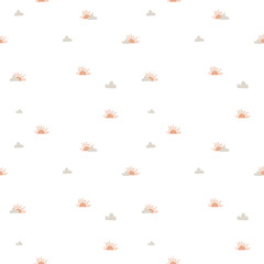seamless background with butterflies