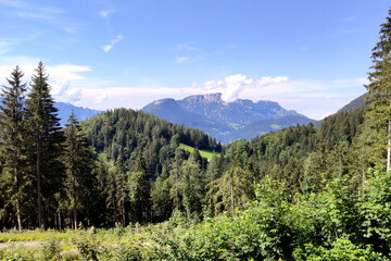 Beautiful apline panorama, Berchtesgaden, Germany