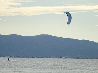 kite surf en el Trabucador