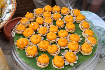 fresh fruit salad in a restaurant