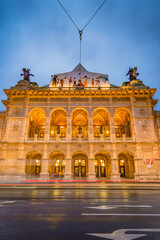 The Vienna State Opera in Austria.