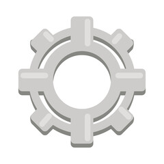 gear setting machine isolated icon