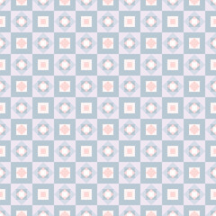 geometric checkered repeat pattern design