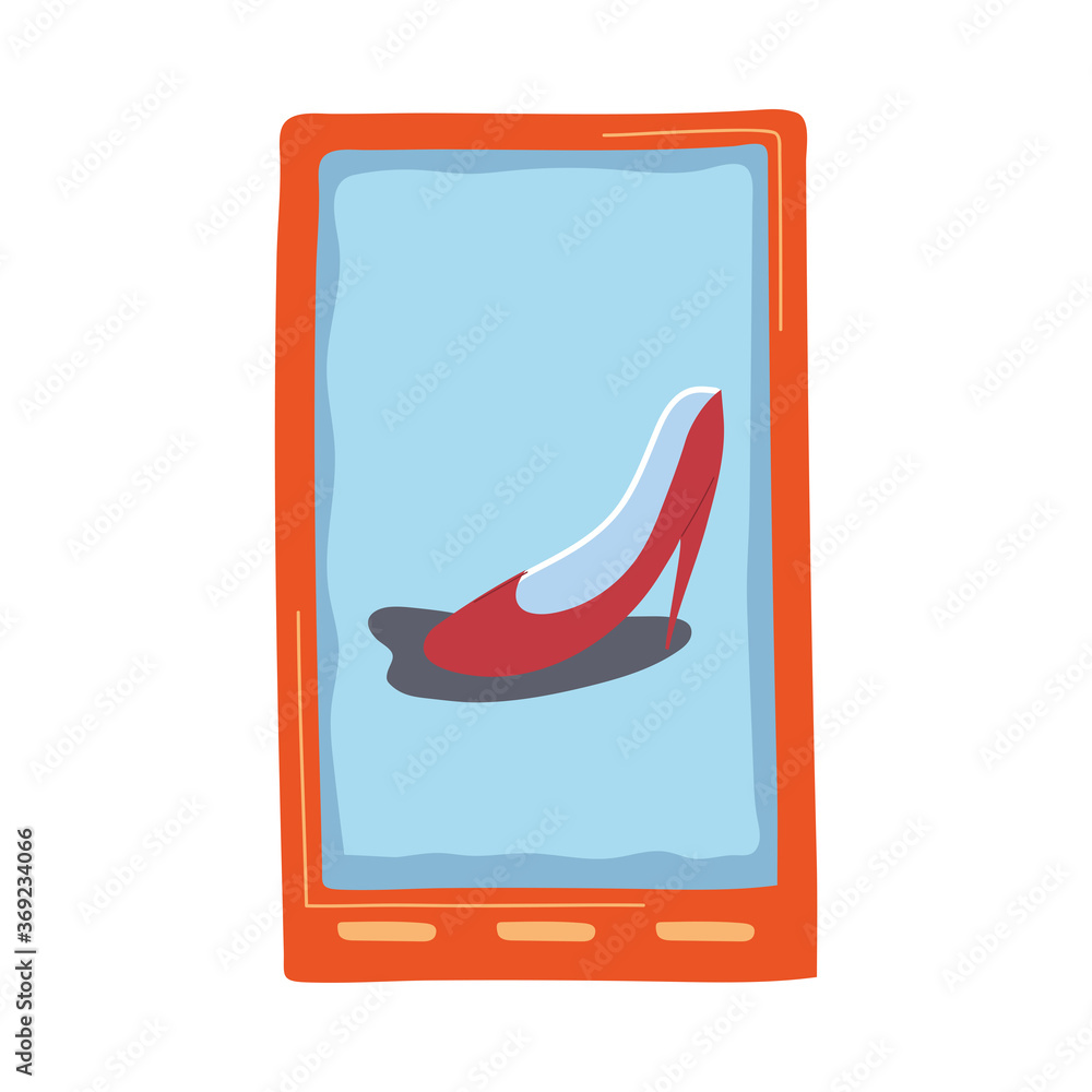 Poster virtual purchases by mobile application