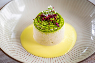 Plant based vegan cuisine