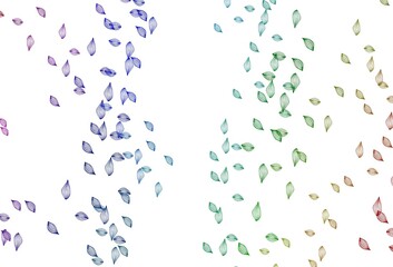 Light Multicolor, Rainbow vector sketch cover.