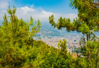 
Alanya panorama in summer on a sunny day