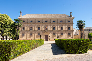 The Vazquez de Molina Palace, also known as the Palace of the Chains is a renaissance palace located in Ubeda, Spain,