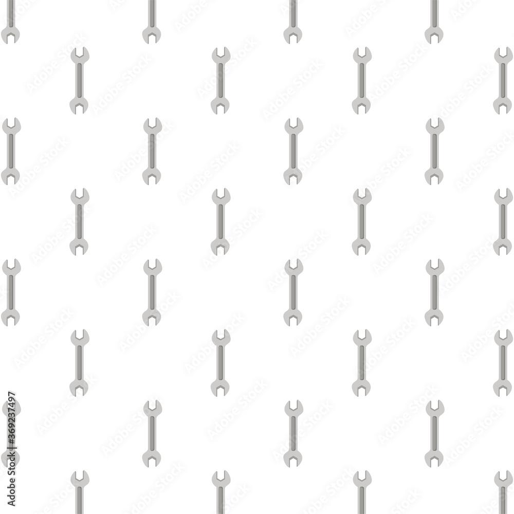 Poster wrench keys tools pattern background
