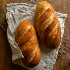 French loaf batard