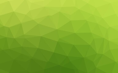 Light Green vector abstract mosaic pattern. Glitter abstract illustration with an elegant design. Brand new style for your business design.