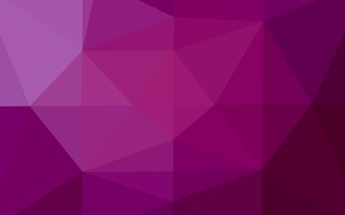 Dark Purple vector abstract mosaic pattern. Shining colored illustration in a Brand new style. Template for your brand book.