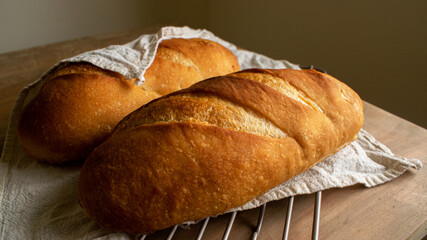 fresh baked bread