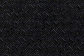 Black diamond plate texture and background seamless