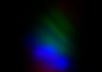 Dark Multicolor, Rainbow vector glossy abstract template. Colorful abstract illustration with gradient. Brand new design for your business.