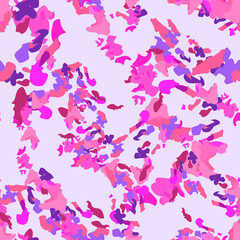 UFO camouflage of various shades of grey, violet and pink colors