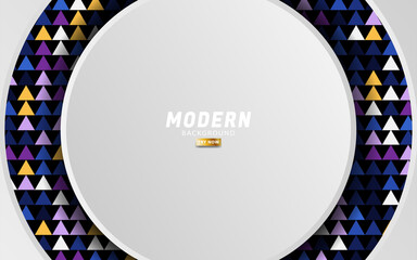 modern premium white shape abstract vector background banner design